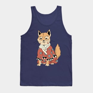 Shiba Japanese Style Tank Top